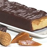 7 Barres Caramel Chocolat cacahuète protéinées - Régime protéiné