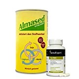 Almased SanaExpert Pack amincissant : Almased Vitalkost, milk-shake minceur 100% naturel + SanaExpert Figur Aktiv, coupe-faim
