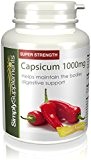Capsicum 1000mg | Favorise la perte de poids | 60 Gélules | Simply Supplements