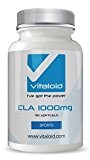 CLA 1000mg Vitaloid - LE PLUS PUISSANT brûleur de graisse - CLA - Acide linoléique conjugué - Supplément Sport CLA ...