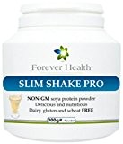 Forever Health Europe Slime Shake Pro Shake protéiné à base d'herbes biologiques Substitut de repas protéiné en poudre Smoothie visant ...