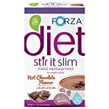 FORZA Stir It Slim Hot Meal Replacement Drink For Weight Loss 3x55g - Hot Chocolate Flavour