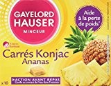 Gayelord Hauser Carres Konjac Ananas Complément pour Perte de Poids