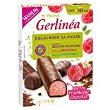 Gerlinéa - Barres Framboise Chocolat - ma pause Gerlinéa