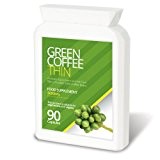 Green Coffee Thin - Complément alimentaire - 100 % extrait de grains de café verts - 90 gélules