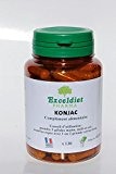 Konjac- Complexe coupe faim perte de poids 240 gélules- Rapport Qualité/prix- Mincir avec Exceldiet Pharma