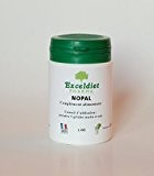 Nopal - Diminue l' Apport de Sucres et de Graisses. 60 gélules à la Chlorophylle - Mincir avec Exceldiet Pharma