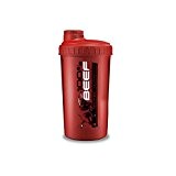 Scitec Nutrition - 100% BEEF - Professional Shaker - Red - 25oz (700Ml)