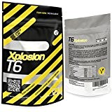 Simply Slim T6 Xplosion Fat Burners Strong Slimming Pills - Fat Burning Diet Tablets (30 Capsules Refill Pouch)