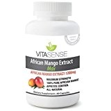 VitaSense African Mango extrait 1200 mg MAX / 60 Gélules / Perte de Poids et Alummeur de graisse